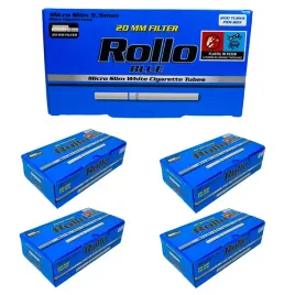 gilzy-rollo-blue-micro-slim-55-biale-tutki-gilzy-papierosowe-5-x-200szt