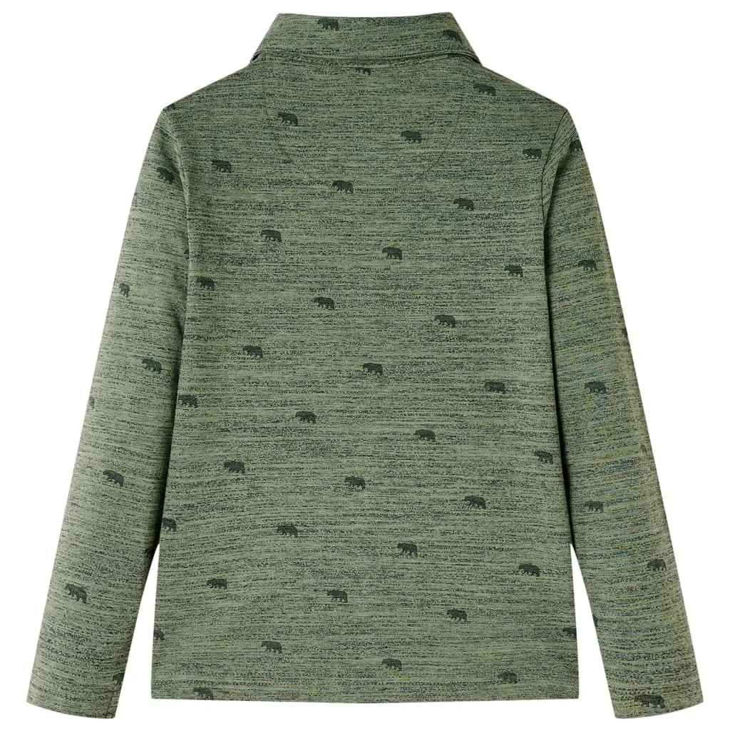 koszula-dziecieca-khaki-melanz-128