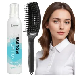 kosswell-volume-pianka-dodajaca-objetosci-zestaw-z-olivia-garden-szczotka