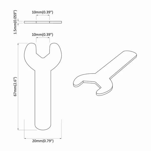 spanner-2-szt-srebrny-10-mm-zelazo-stan-nowy-marka-vidaxl
