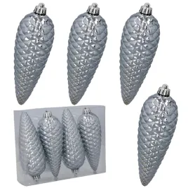 srebrne-szyszki-choinkowe-plastikowe-zawieszki-swiateczne-kpl-4-szt-14-cm