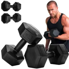 zestaw-hantli-hantle-bitumiczne-ciezarki-do-cwiczen-fitness-silownia-2x-5kg