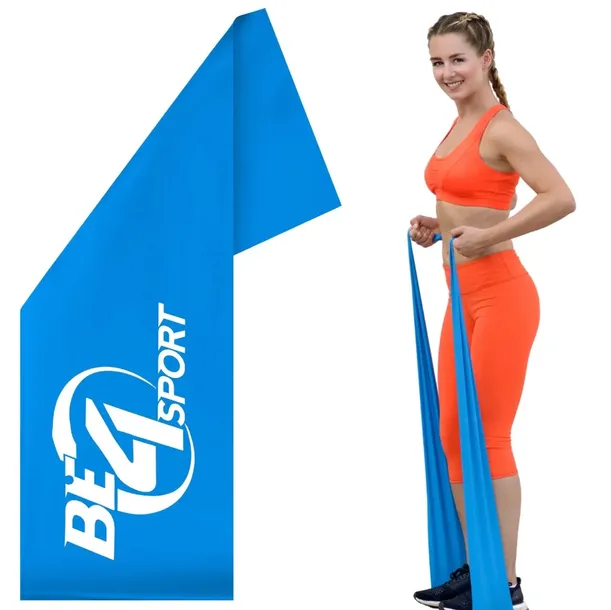 TAŚMA DO ĆWICZEŃ TRENINGU FLAT BAND REHABILITACYJNA 2M OPÓR 9-11kg 3/6