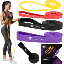 zestaw-4-gum-oporowych-do-cwiczen-power-band-zaczep-na-drzwi-kotwica