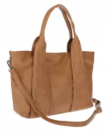 torebka-damska-shopper-worek-na-ramie-pleciona-duza-modna-mc631-brazowa