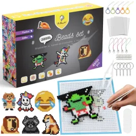 koraliki-do-prasowania-zestaw-zabawne-prasowanki-wzory-memy-i-emoji-4500szt