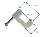 uchwyt-kabla-plaski-14mm-bialy-stan-nowy