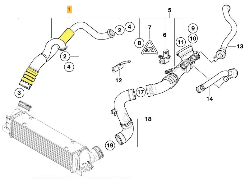 rura-przewod-waz-intercoolera-bmw-e90-e91-e92-e93-stan-nowy