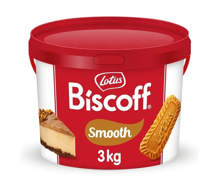 Lotus Biscoff Smooth Krem Ciasteczkowy Pasta do Lodów Gofrów 3000g 3kg