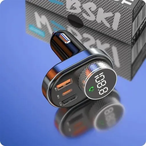 transmiter-ladowarka-bluetooth-fm-qc-4-0-pd-usb-c-stan-nowy-stan-opakowania-oryginalne