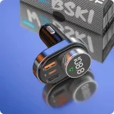 transmiter-ladowarka-bluetooth-fm-qc-4-0-pd-usb-c-stan-nowy-stan-opakowania-oryginalne