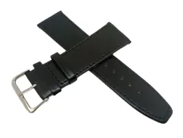 pasek-perfect-do-zegarka-skora-czarny-24-mm-srebrna-klamra