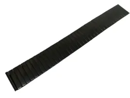 bransoleta-do-zegarka-gladka-rozciagana-polysk-czarna-20-mm