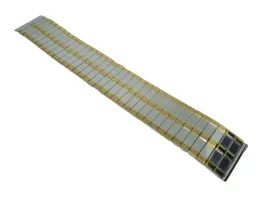 bransoleta-do-zegarka-rozciagana-srebrno-zlota-20-mm