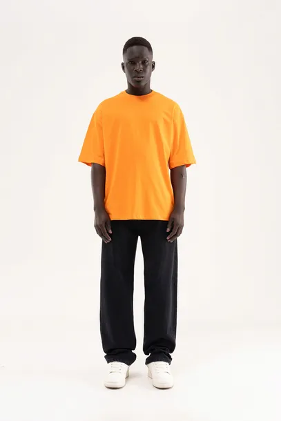 meski-t-shirt-oversize-basic-machinist-pomaranczowy-s-material-dominujacy-bawelna