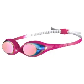 okulary-na-basen-dla-dzieci-arena-spider-junior-lustrzane-rozowe