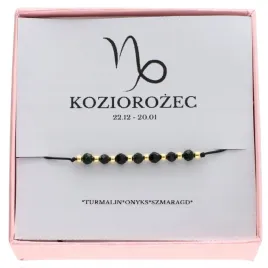 zlota-bransoletka-znak-zodiaku-koziorozec-kamienie-naturalne-srebro-925