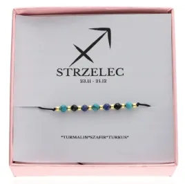 zlota-bransoletka-znak-zodiaku-strzelec-kamienie-naturalne-srebro-925