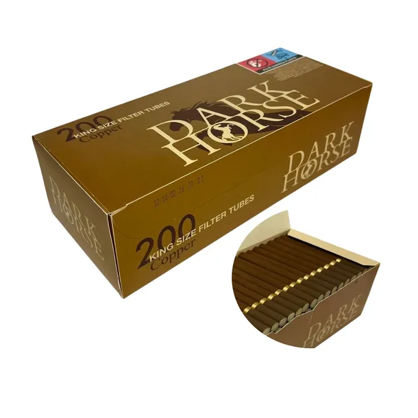 Gilzy papierosowe DARK HORSE COPPER 200szt