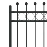 ogrodzenie-ring-tilburg-czarny-producent-vidaxl