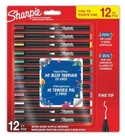 zestaw-markery-akrylowe-sharpie-fine-12-sztuk