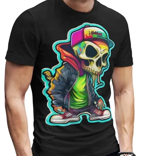 koszulka-horror-rock-skull-one