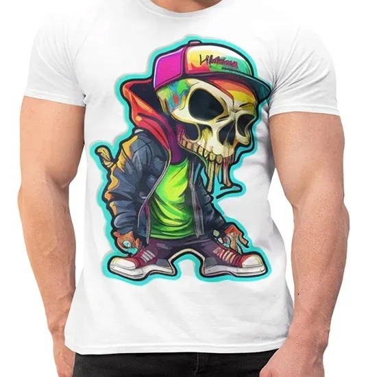 koszulka-horror-rock-skull-one-kolor-czarny