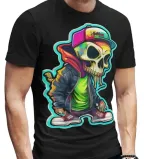 koszulka-horror-rock-skull-one