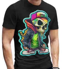 koszulka-horror-rock-skull-one