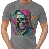 koszulka-horror-rock-skull-one-7-stan-nowy