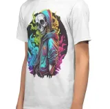 koszulka-horror-rock-skull-one-4-stan-nowy