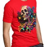 koszulka-horror-rock-skull-one-3-stan-nowy