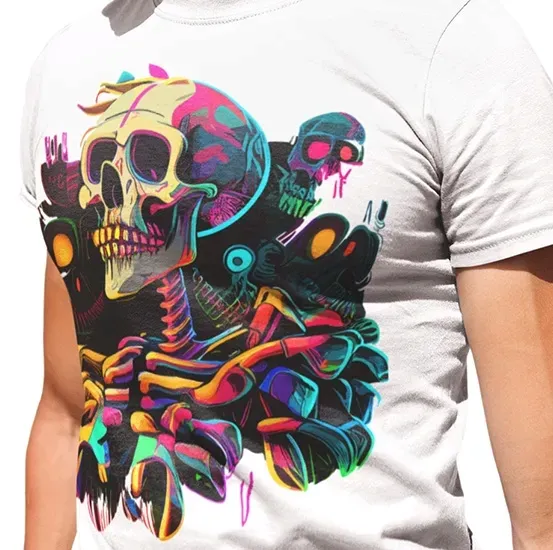 koszulka-horror-rock-skull-one-3-stan-nowy