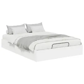 lozko-otomanowe-bialy-203-x-150-x-25-cm-drewno-inzynieryjne