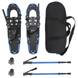 rakiety-sniezne-3-w-1-z-kijami-trekkingowymi-niebieski-i-czarny