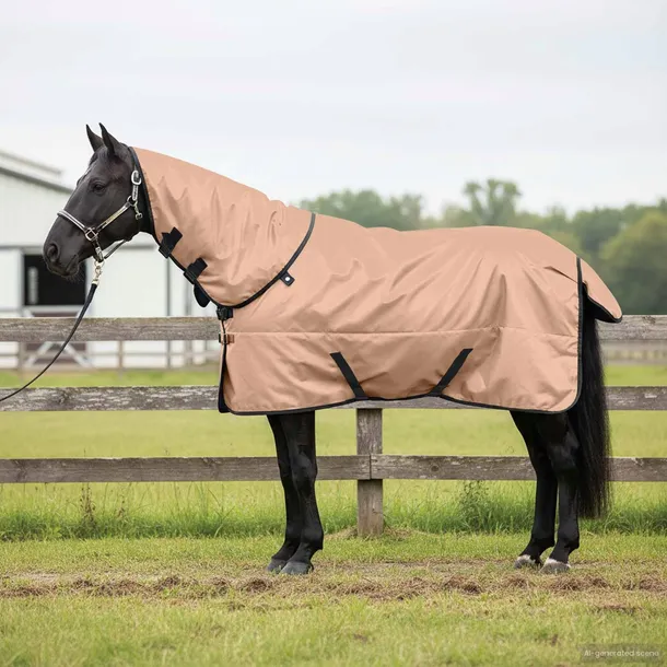 koc-dla-koni-cappuccino-165-cm-poliester-stan-nowy