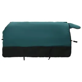 koc-dla-koni-ciemna-zielen-i-czern-155-cm-poliester