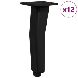 nogi-stojace-12-szt-czarny-40-x-40-x-100-mm-zelazo