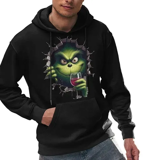 bluza-z-kapturem-grinch-wino