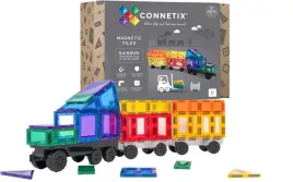 connetix-klocki-magnetyczne-transport-pack-50-el-pociag-magnetyczny-pojazd