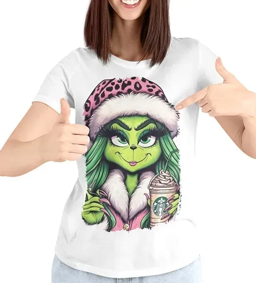 koszulka-damska-grinch-star