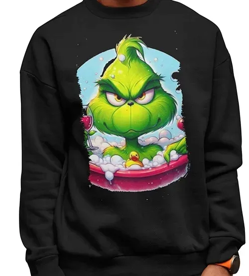 bluza-swiateczna-grinch-wine