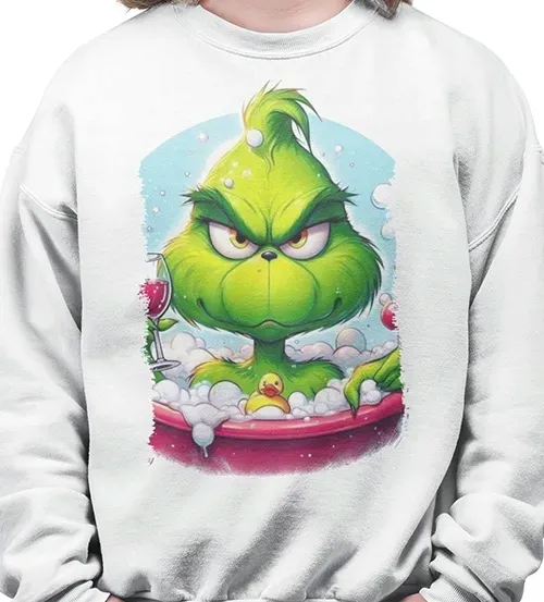 bluza-swiateczna-grinch-wine