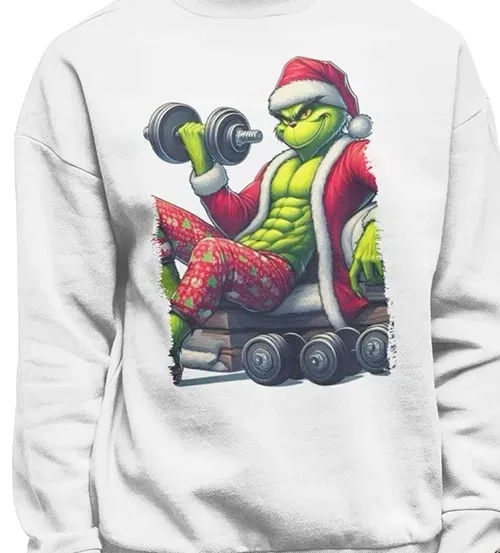 bluza-swiateczna-grinch-gym-stan-nowy