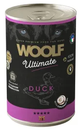 woolf-ultimate-dog-can-duckandcoconut-oil-400g