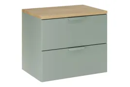 zestaw-lazienkowy-60-cm-zielony-z-blatem-dab-2-szuflady-nowoczesny