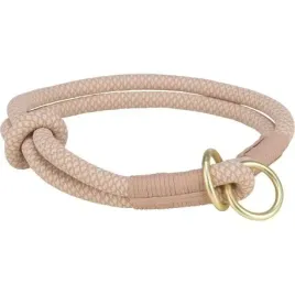obroza-soft-rope-s-35cm-10mm-rozowa