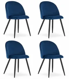 krzeslo-aksamit-granat-nogi-czarne-4-szt-do-jadalni-wygodne-stylowe-modny