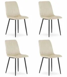 nowoczesnosc-czarne-krzeslo-jasny-bez-aksamit-x-4-styl-i-funkcjonalnosc