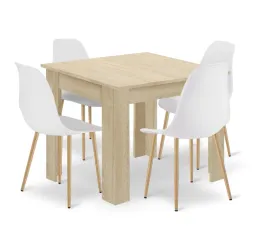 biala-skandynawska-zestaw-stol-np-80x80cm-dab-sonoma-4-krzesla